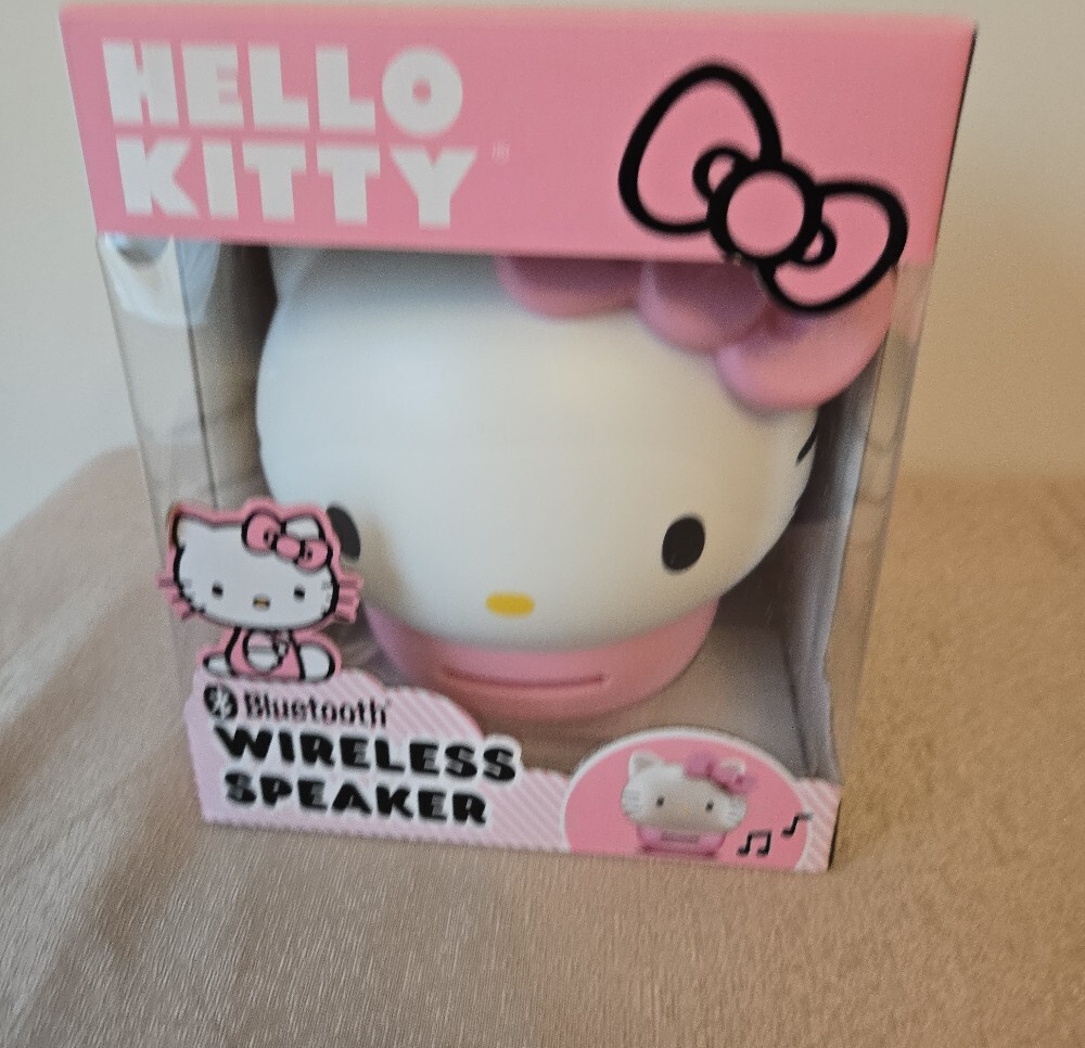 Hello Kitty Bluetooth Wireless Speaker – Rechargeable Portable Music Speaker - Picture 12 of 12